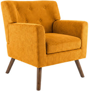 Fauteuil Kioni corduroy oranje orange