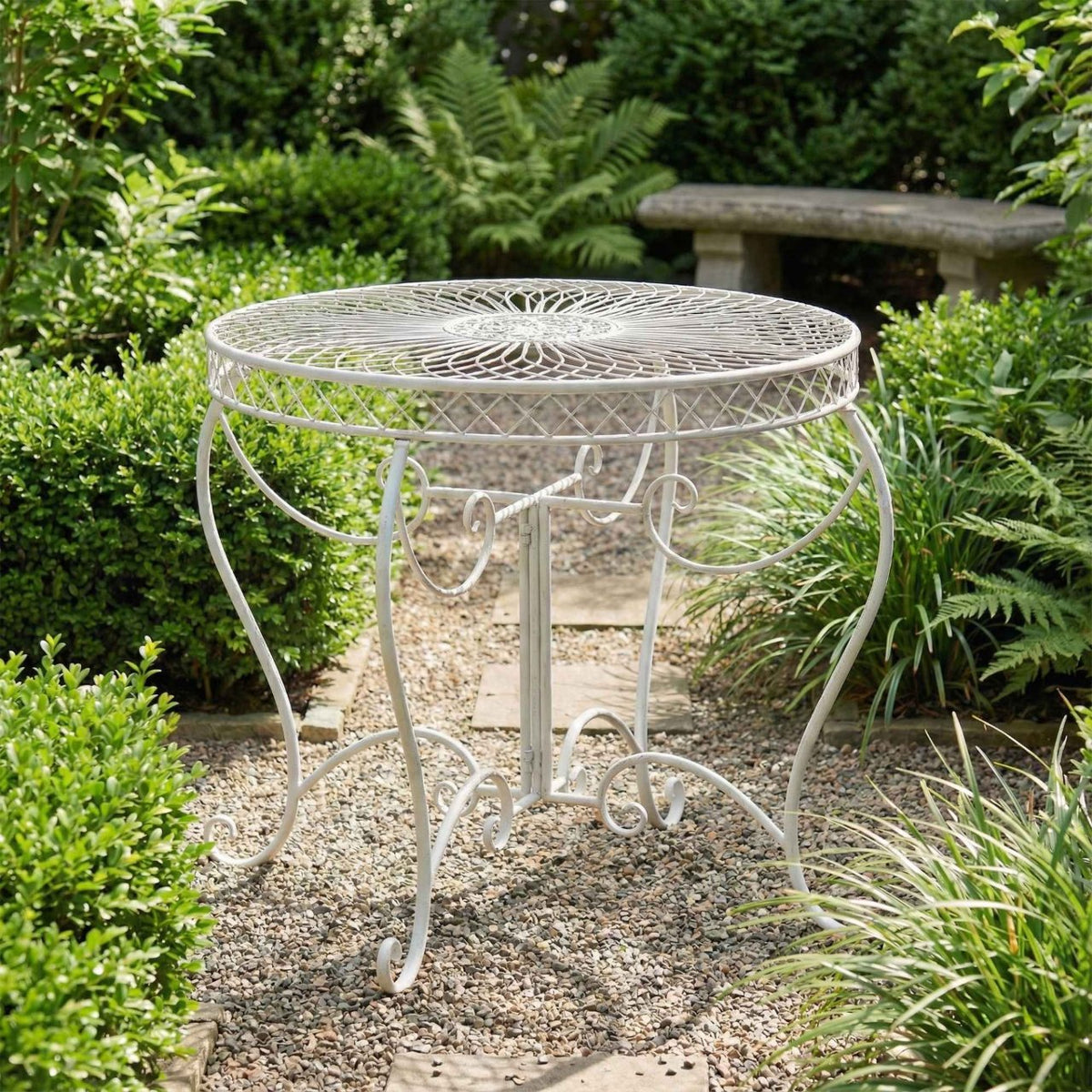 Tuintafel Sheela antiek/wit antik weiß