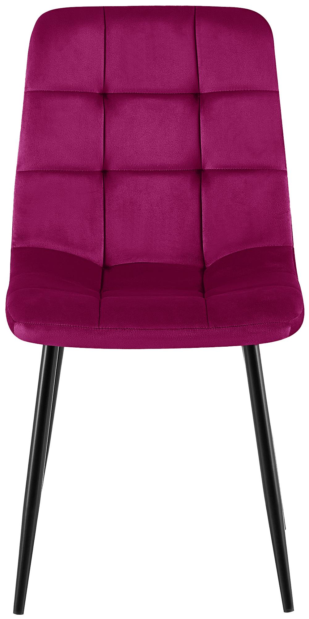 Eetkamerstoel Antibes purper lila