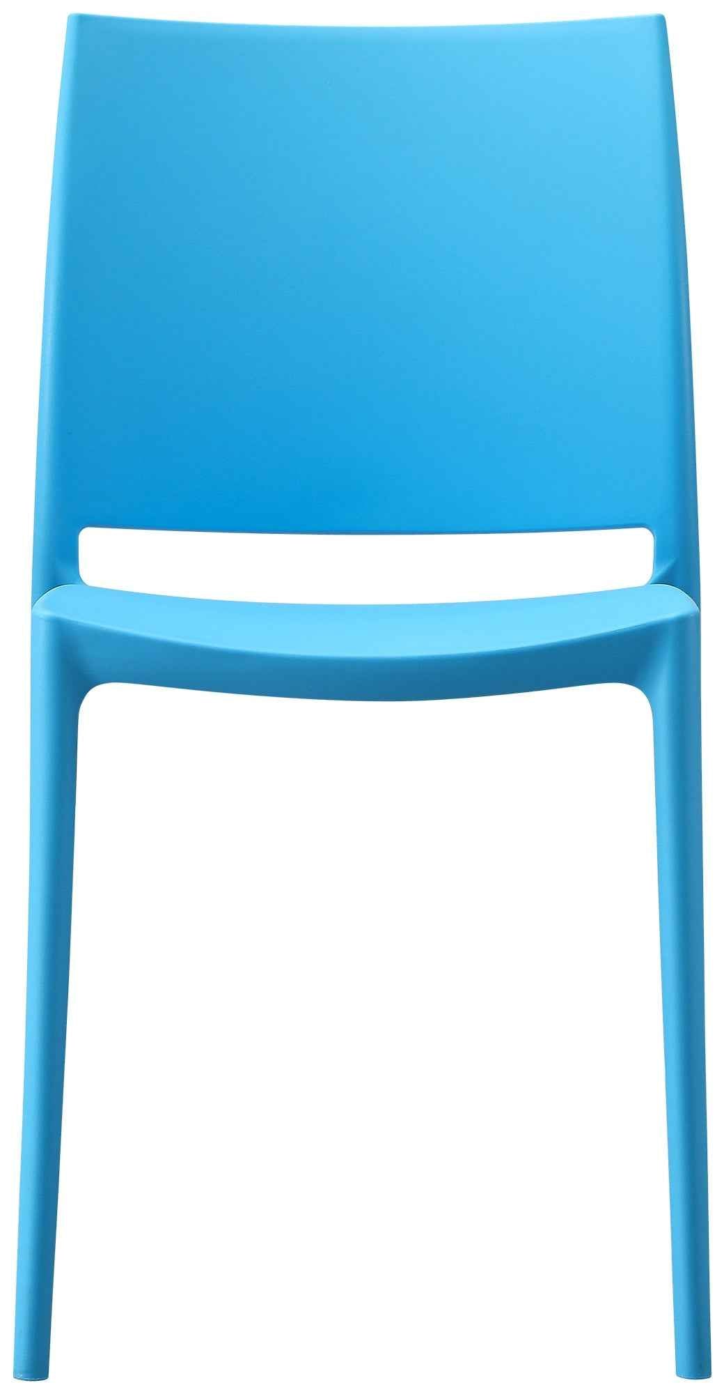 Set van 2 Tuinstoelen Meton blauw blau