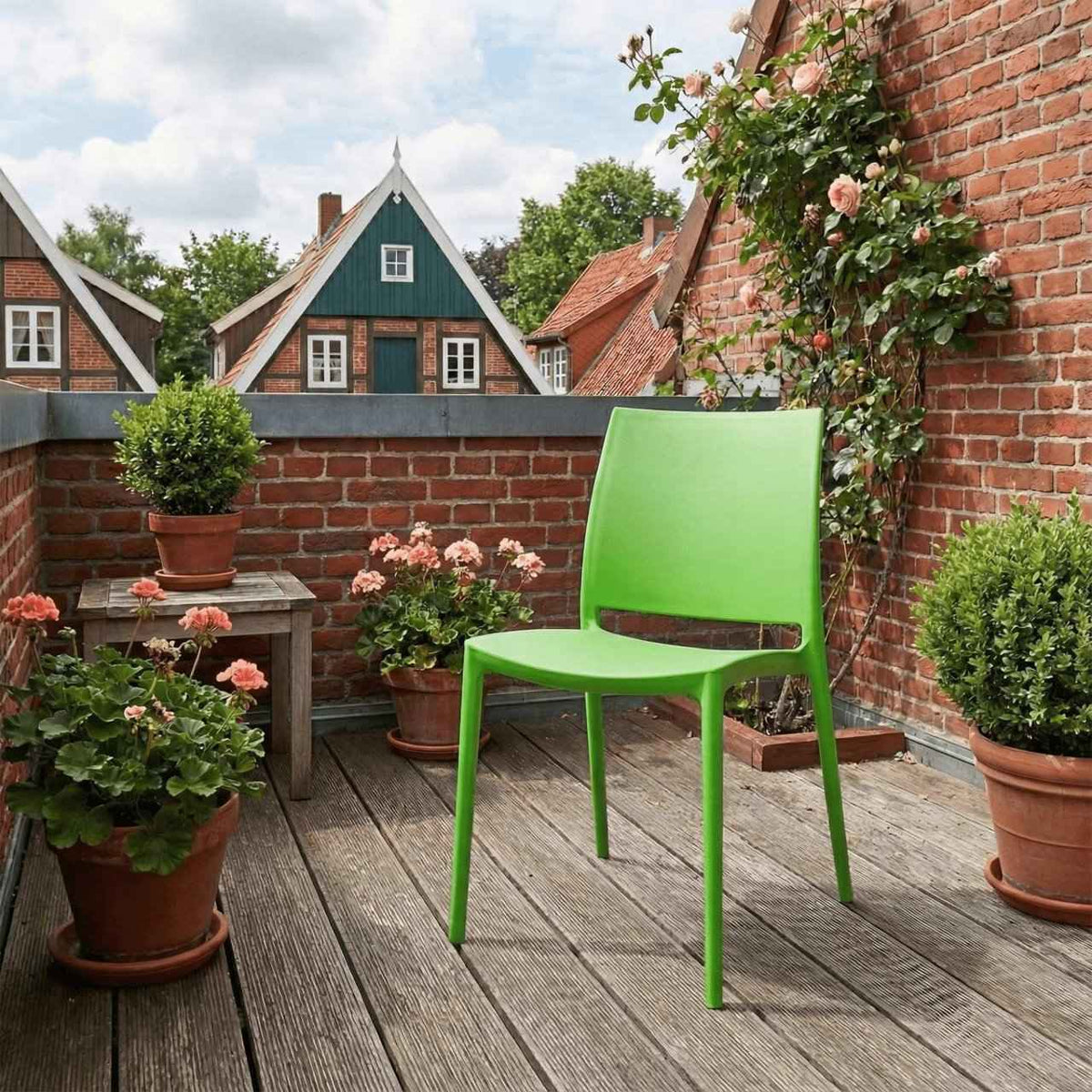 Tuinstoel Meton groen grün