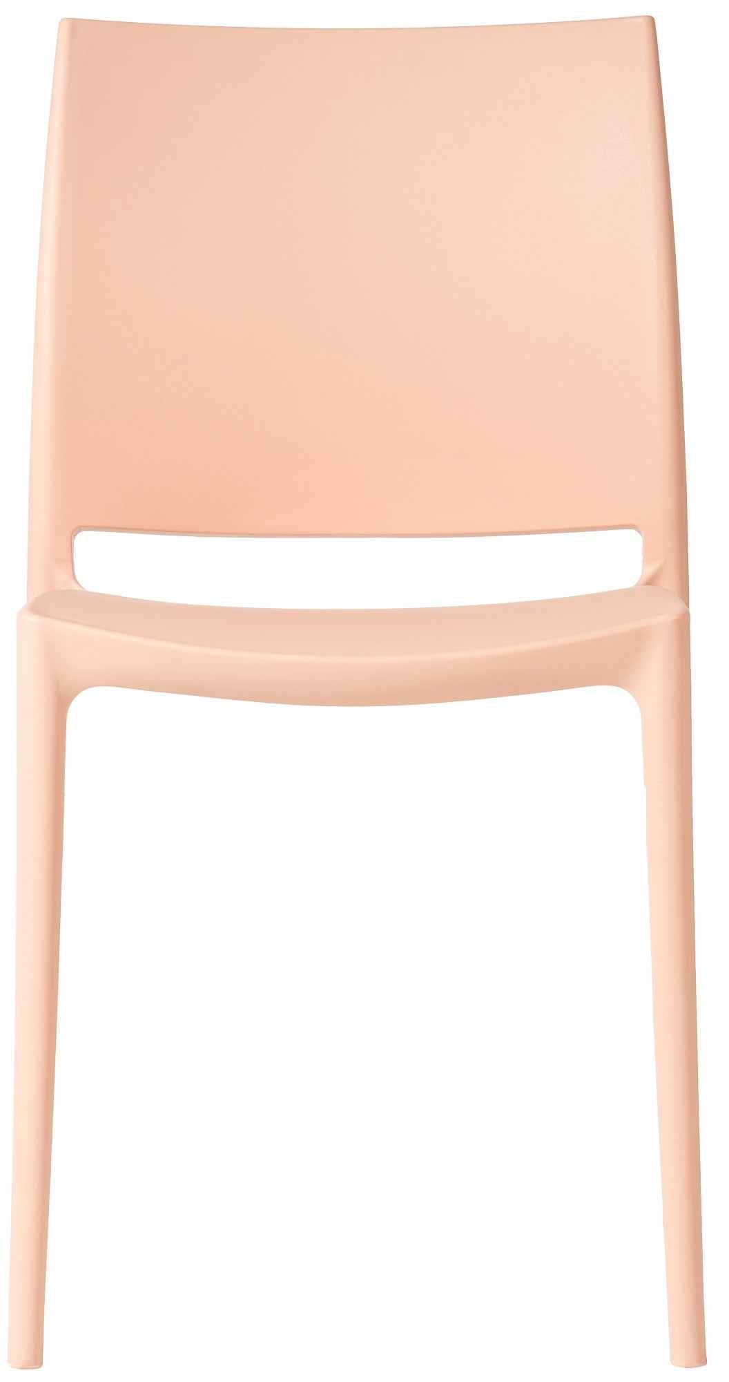 Set van 2 Tuinstoelen Meton perzik pfirsich