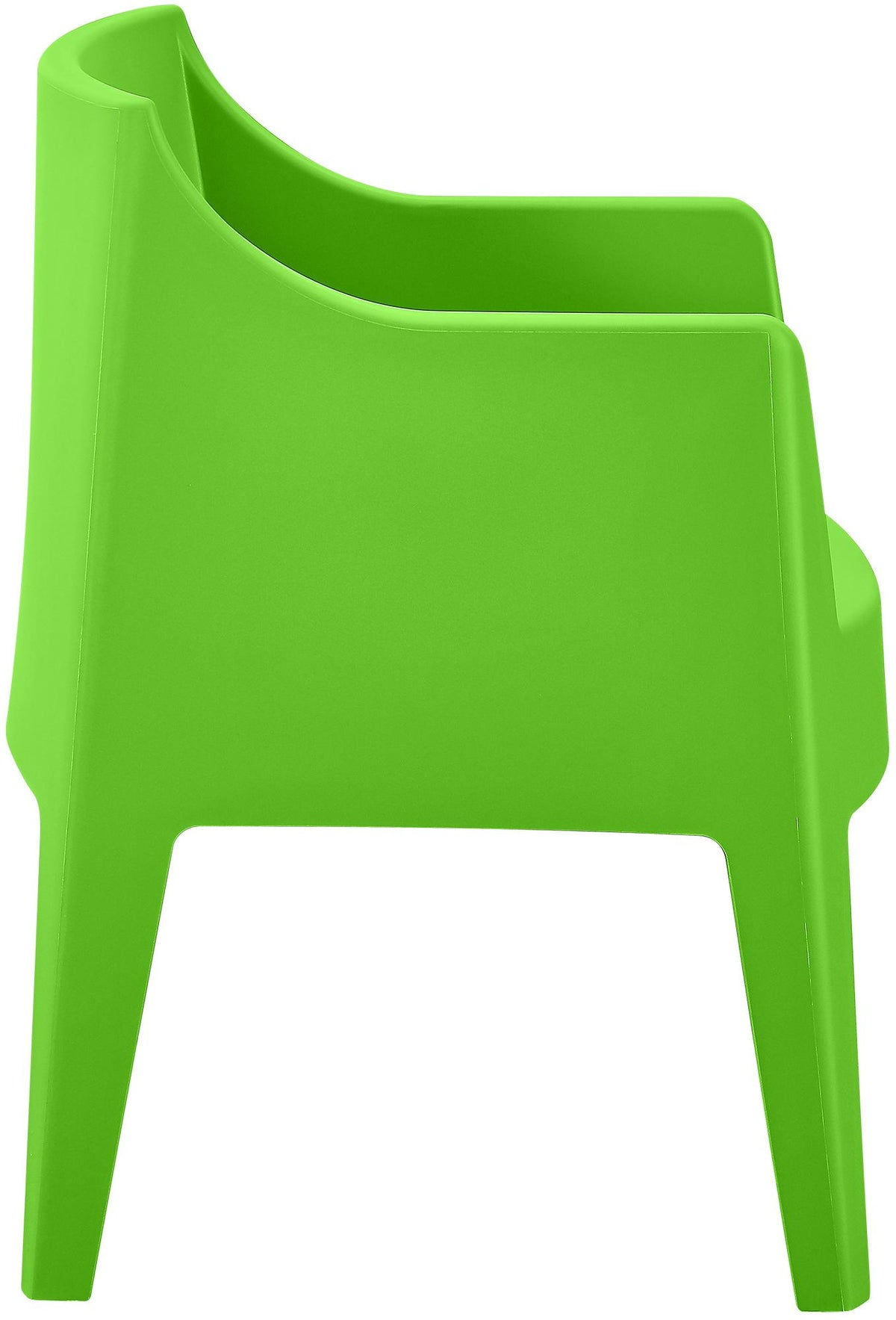 Set van 4 tuinstoelen Bartal groen grün