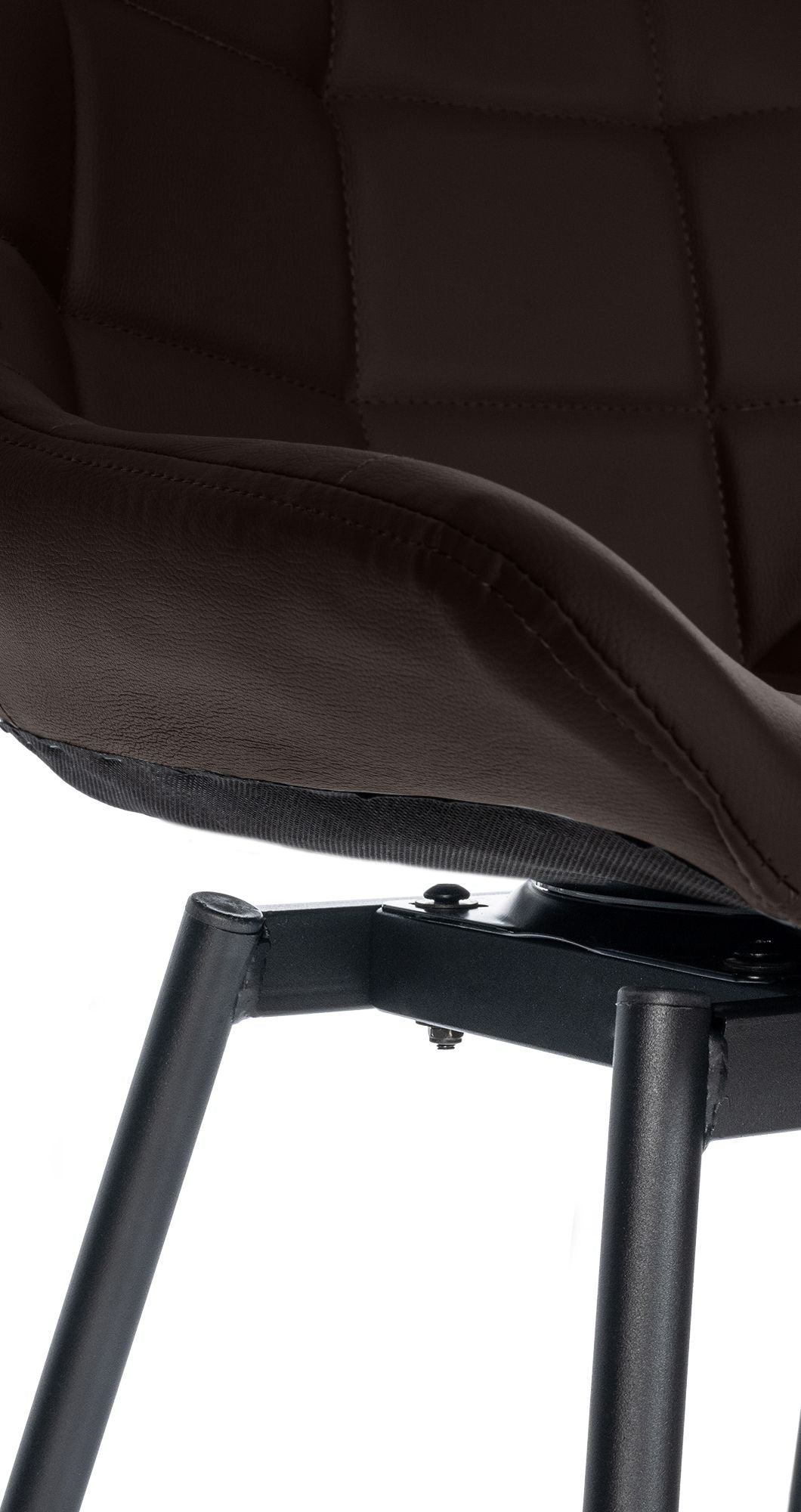 Barhocker Weston Schwenkbar Kunstleder braun