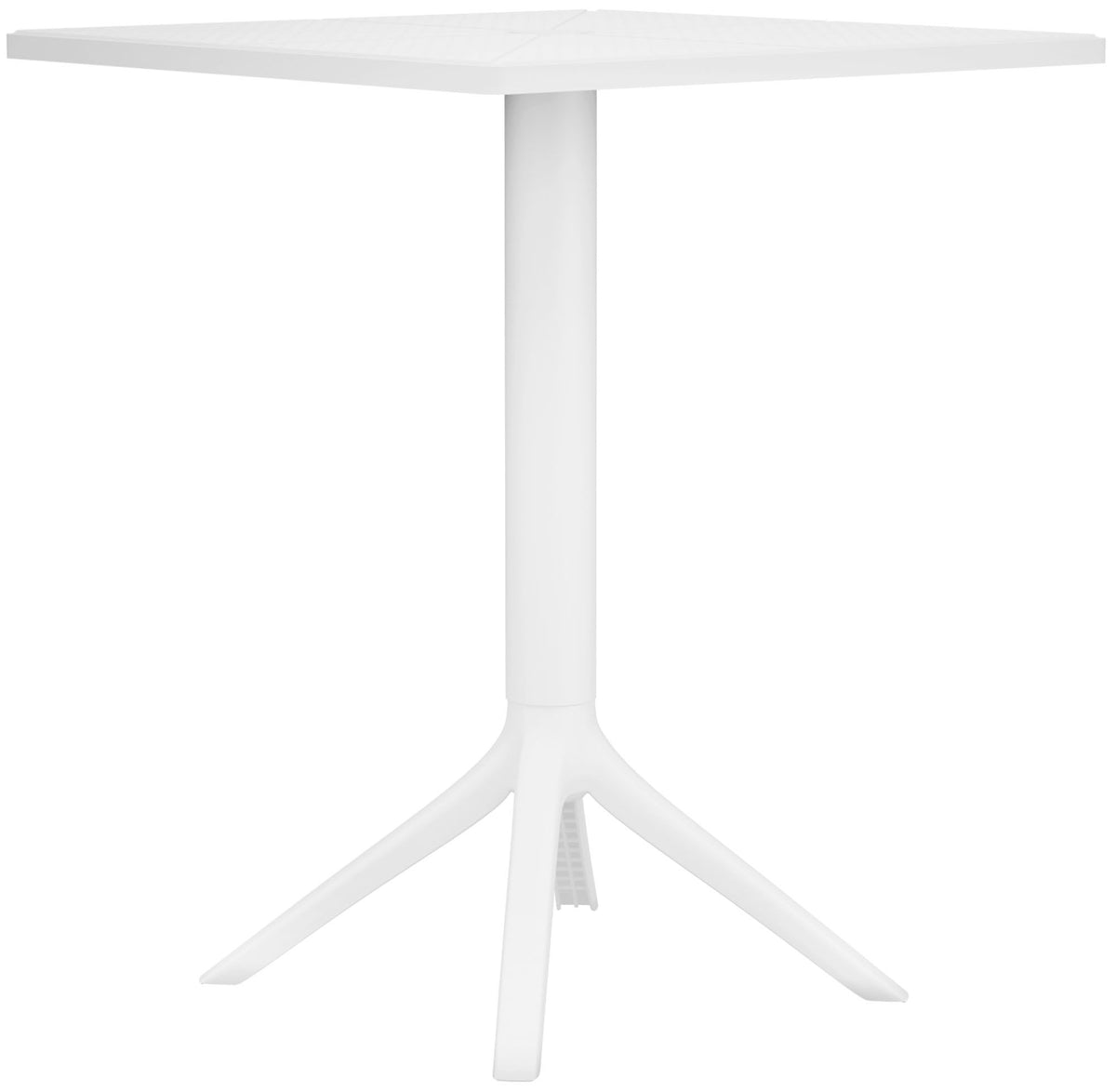 Tuinmeubelset Nerra met 2 stoelen wit weiß