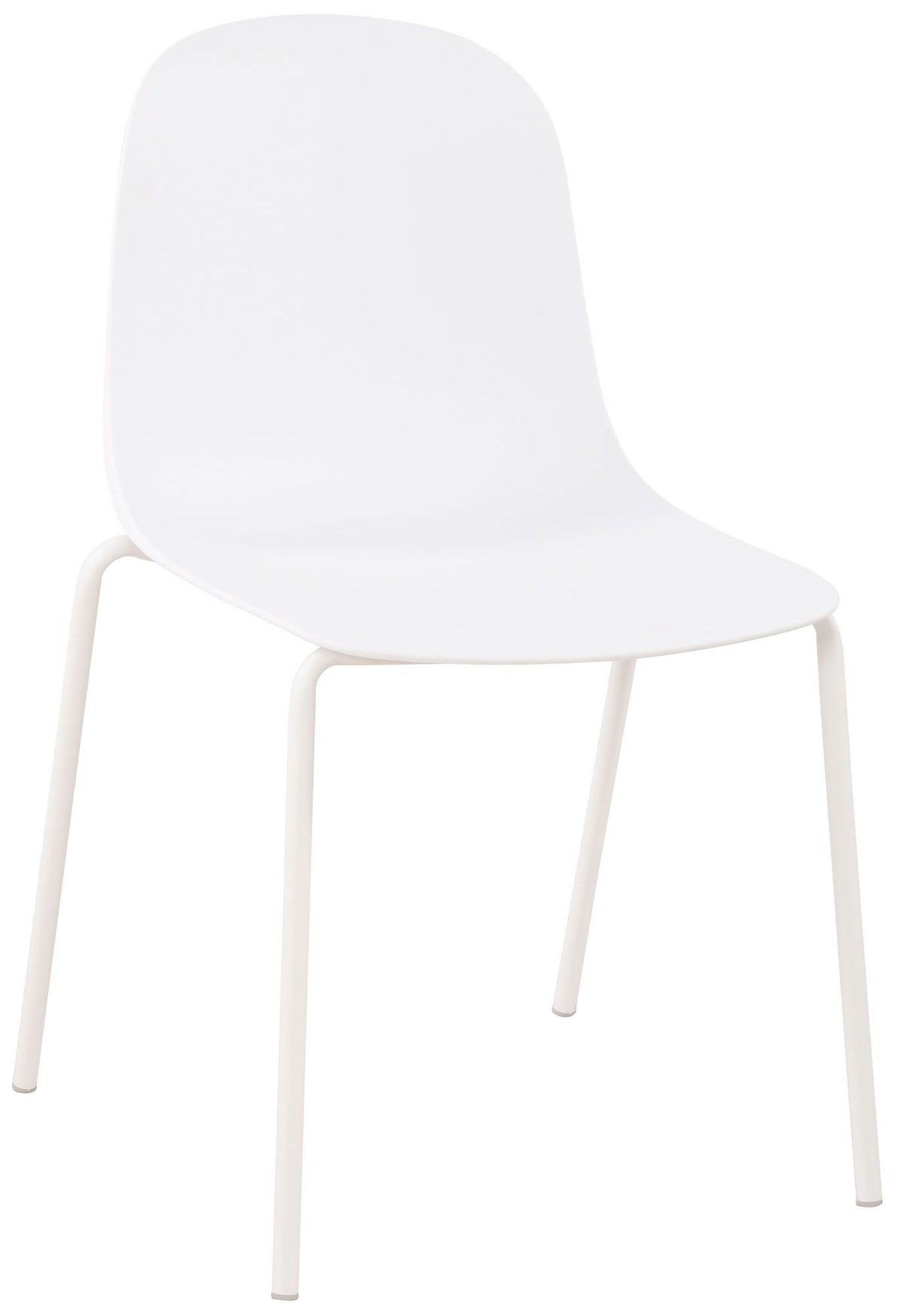Tuinmeubelset Nerra met 2 stoelen wit weiß