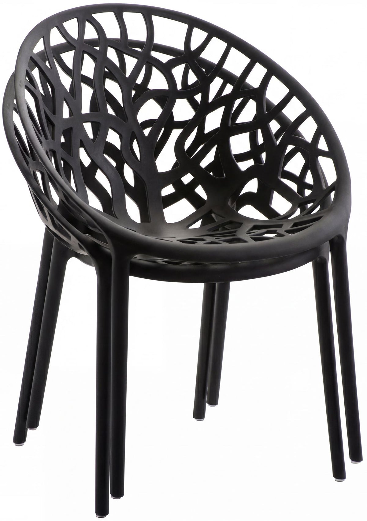 Tuinmeubelset Neriva met 2 stoelen zwart schwarz
