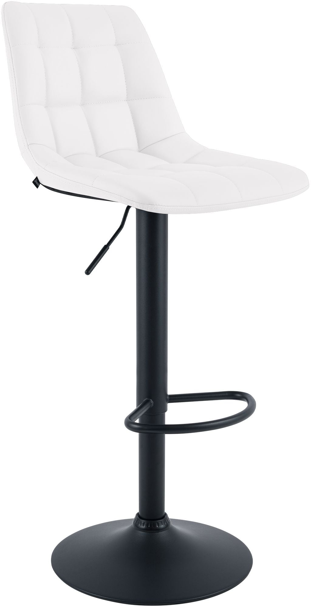 2er Set Barhocker Mapun Kunstleder weiß