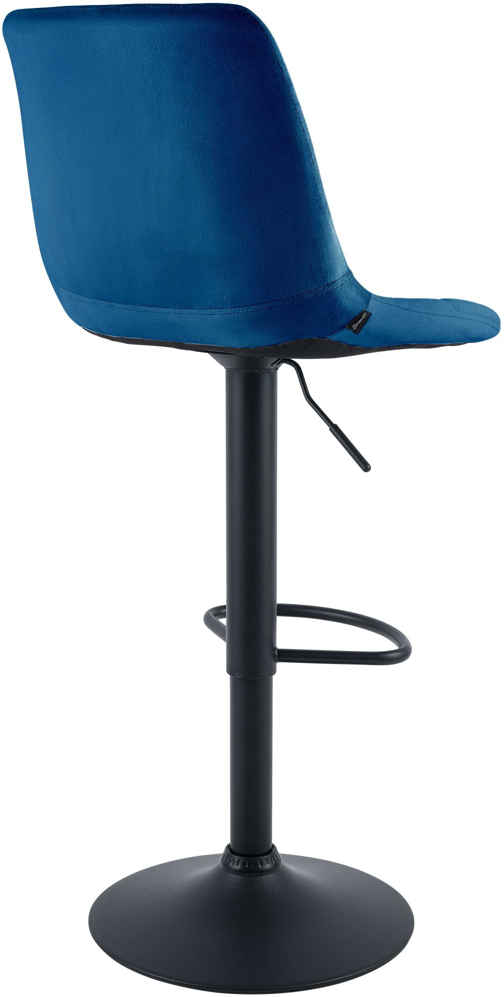 Barhocker Mapun Samt blau