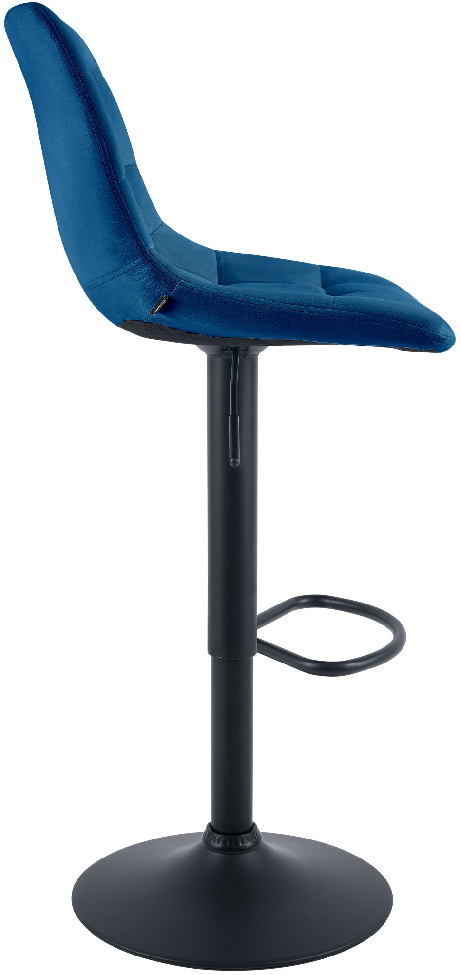 Barhocker Mapun Samt blau