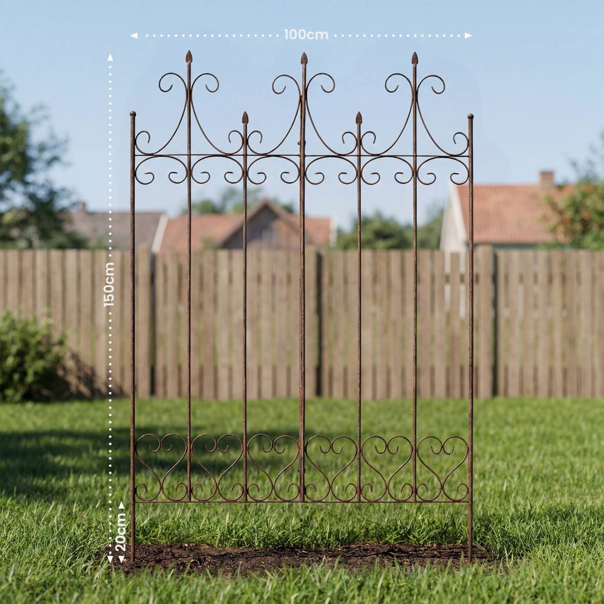 Plantensteun voor Klimplanten Flieder antiek bruin antik braun