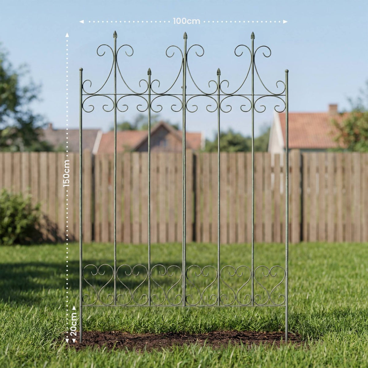 Plantensteun voor Klimplanten Flieder antiek/groen antik-grün