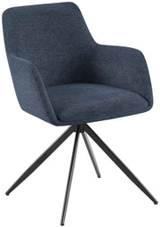 Eetkamerstoel Olema stof blauw blau