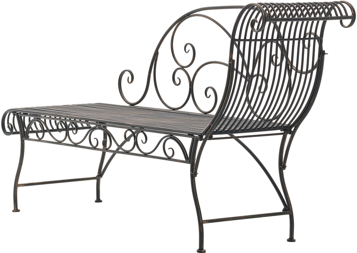 Tuinbank Karma bronzen bronze