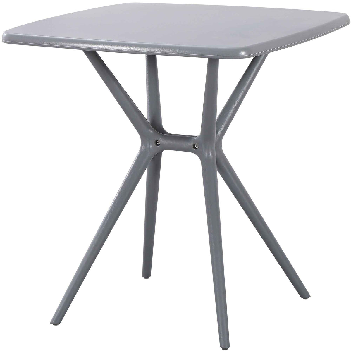 Tuinmeubelset Vela met 4 Stoelen grijs grau