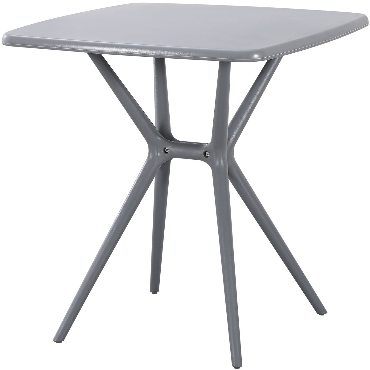 Tuinmeubelset Vela met 4 Stoelen grijs grau
