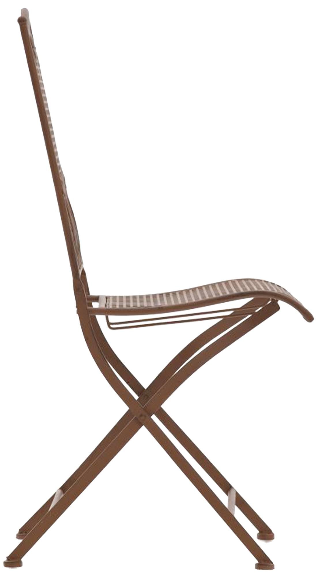 Set van 2 tuinstoelen Kiran antiek bruin antik braun