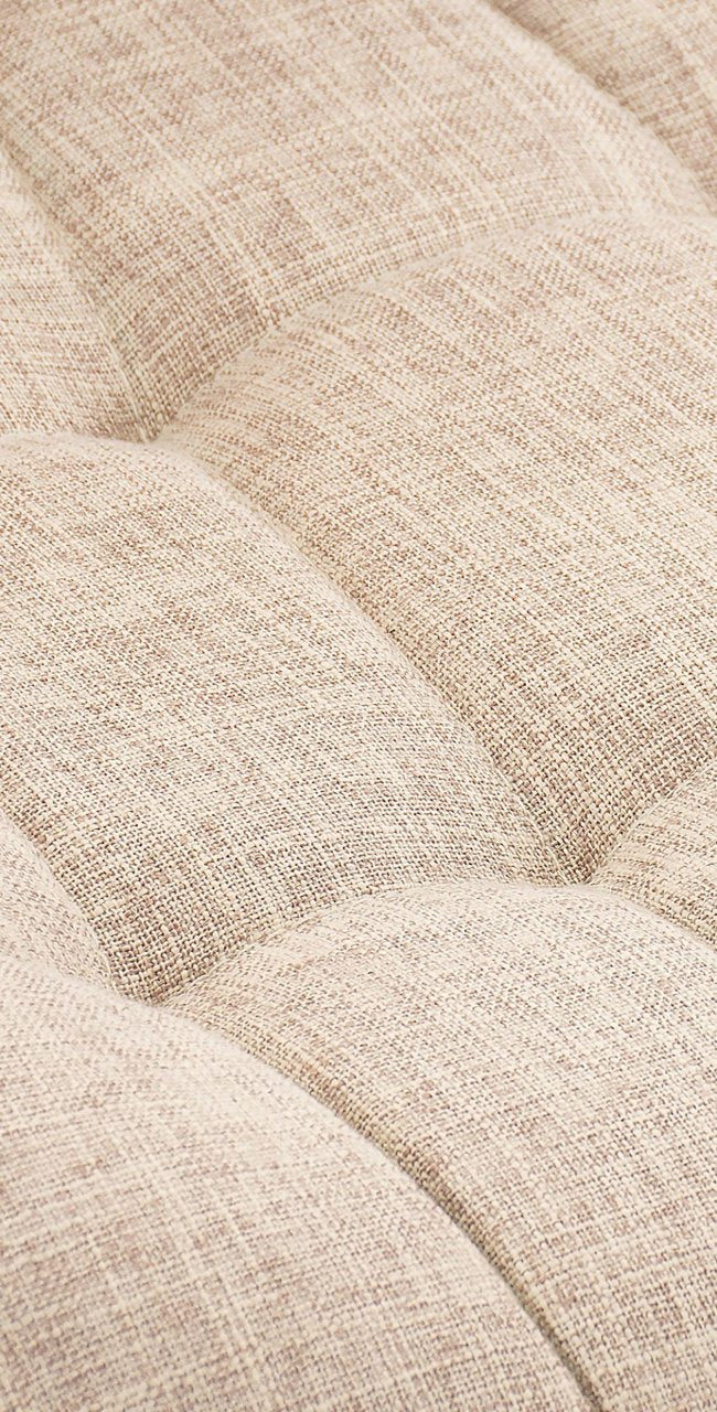 Eetkamerstoel Elda stof creme creme