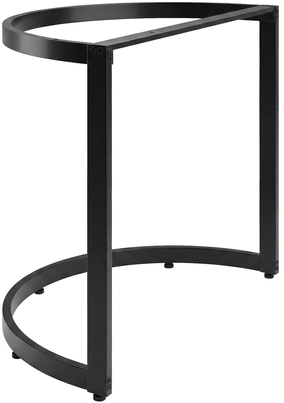 Set van 2 tafelpoten Cranford zwart schwarz