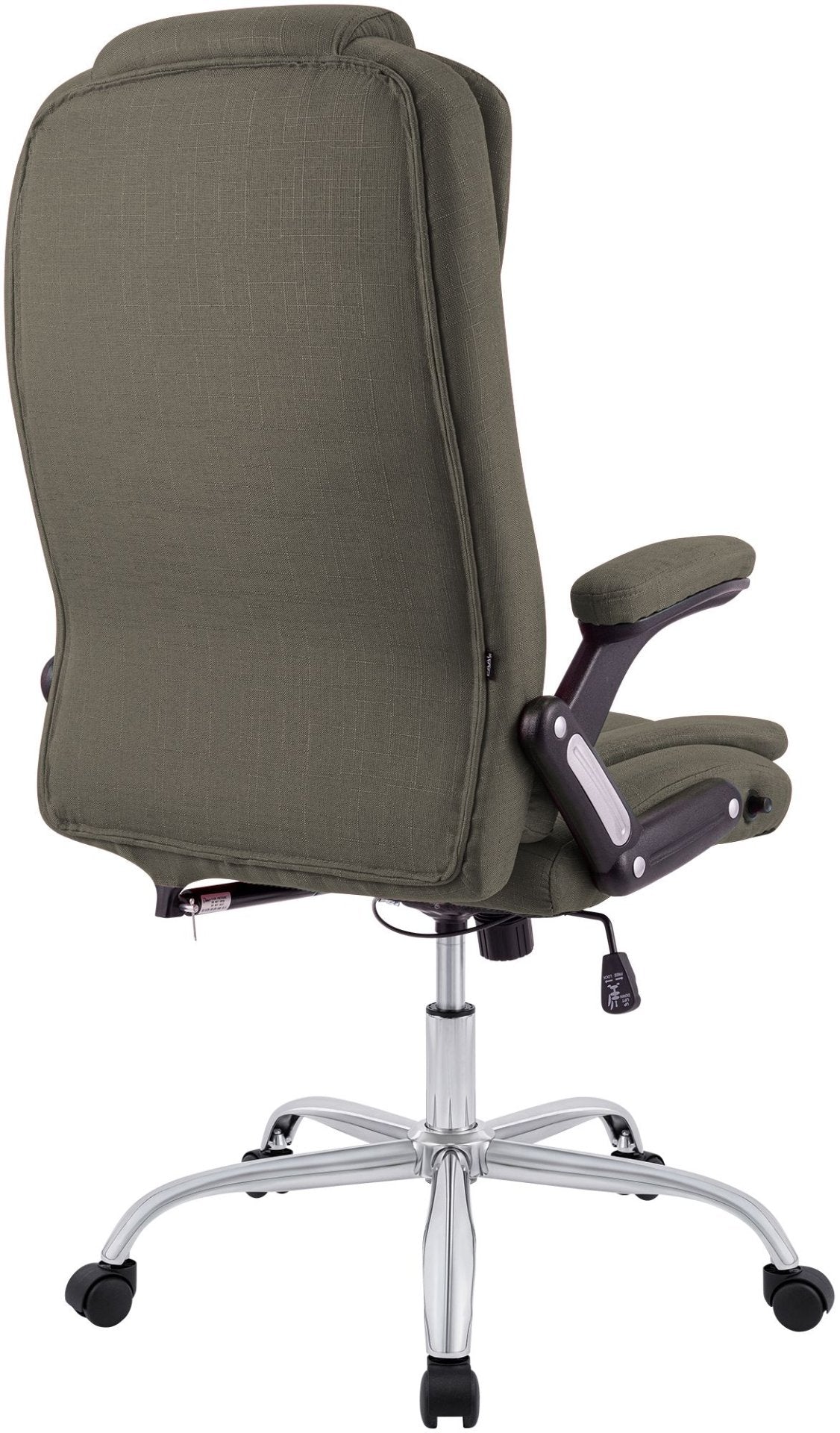 Bureaustoel Thor stof taupe taupe