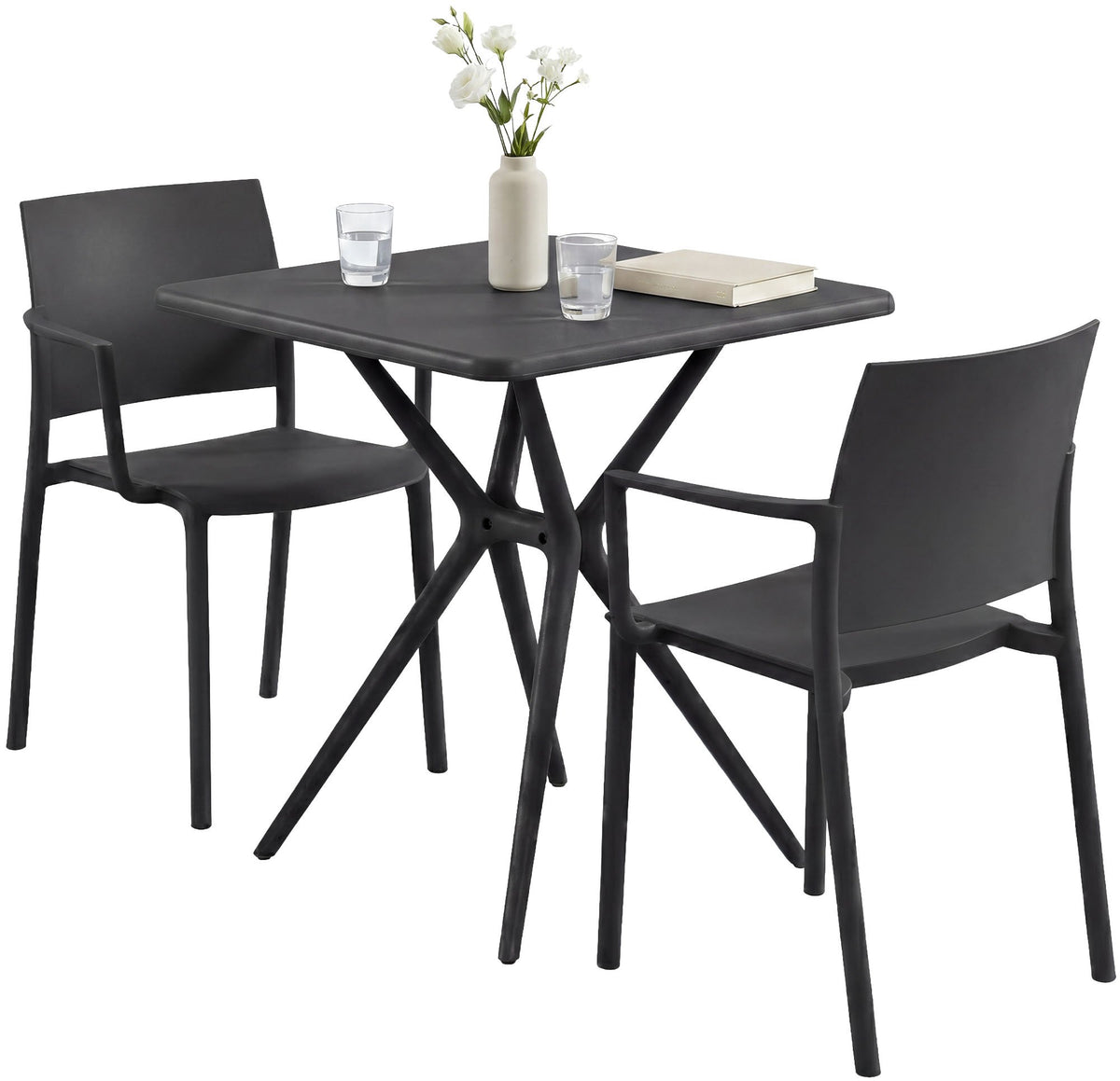 Tuinmeubelset Pula zwart schwarz