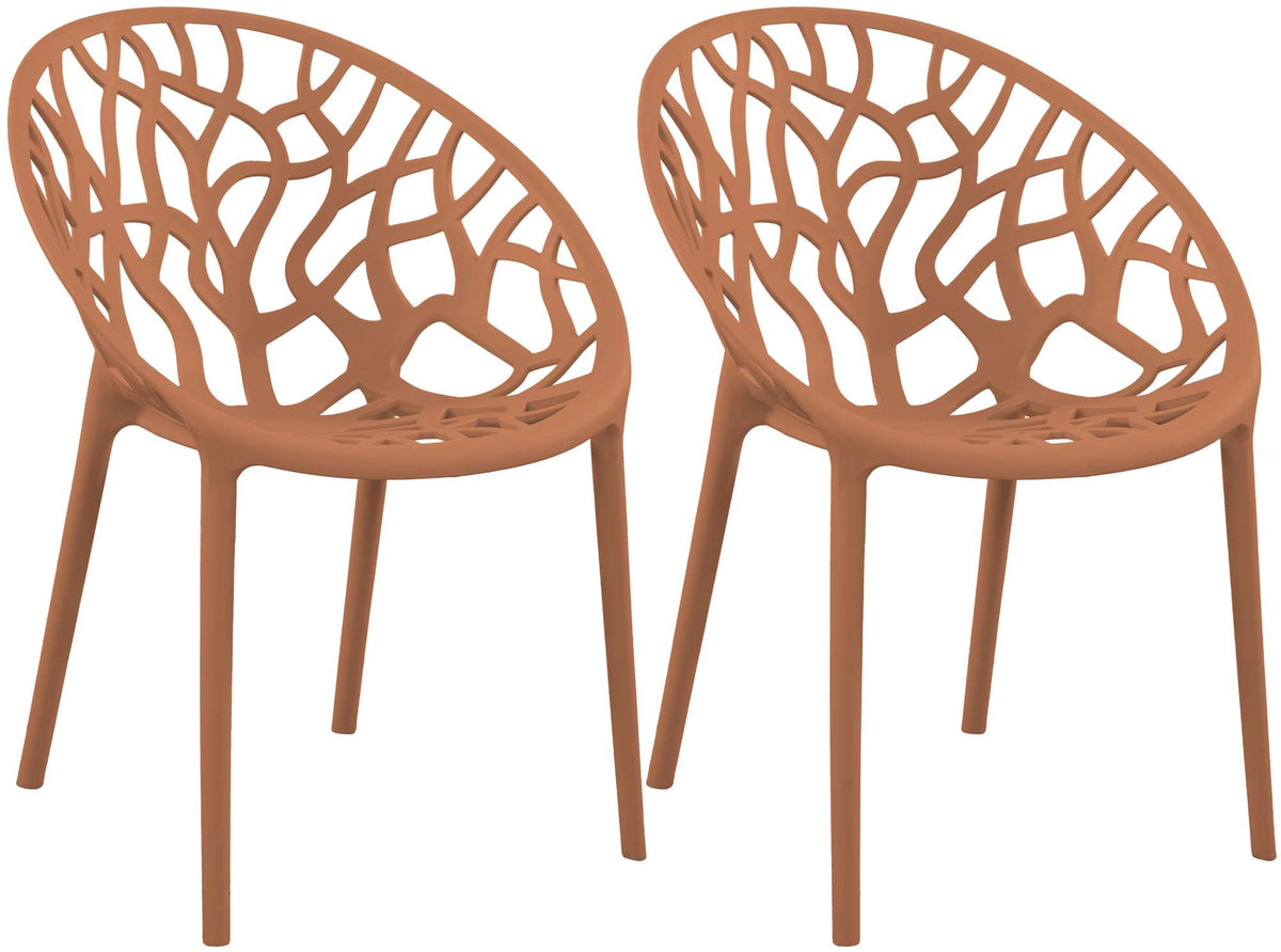 2er Set Stuhl Hope terracotta