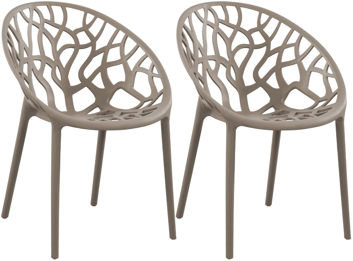2er Set Stuhl Hope taupe