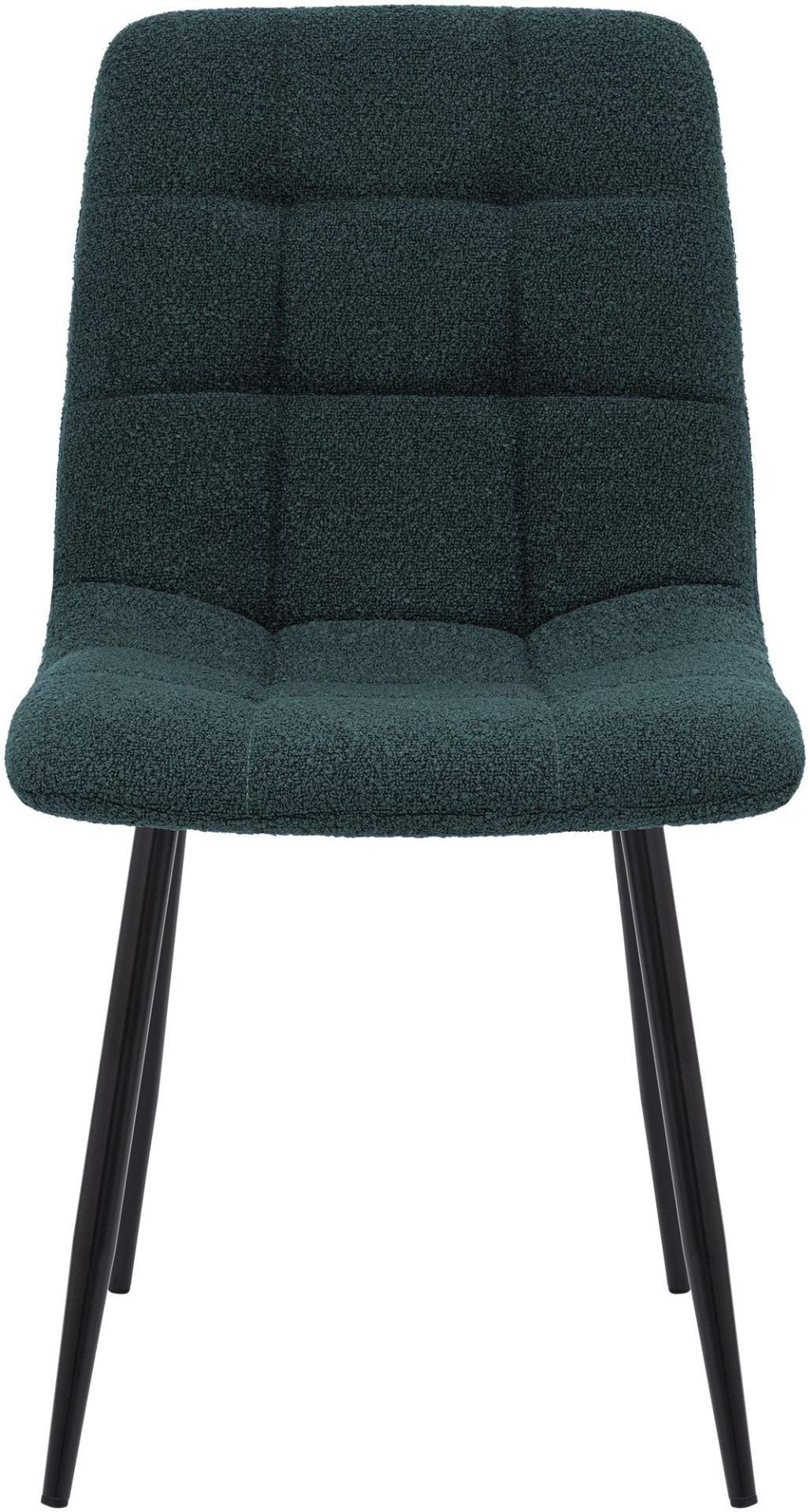 Eetkamerstoel Antibes Teddystof blauw blau