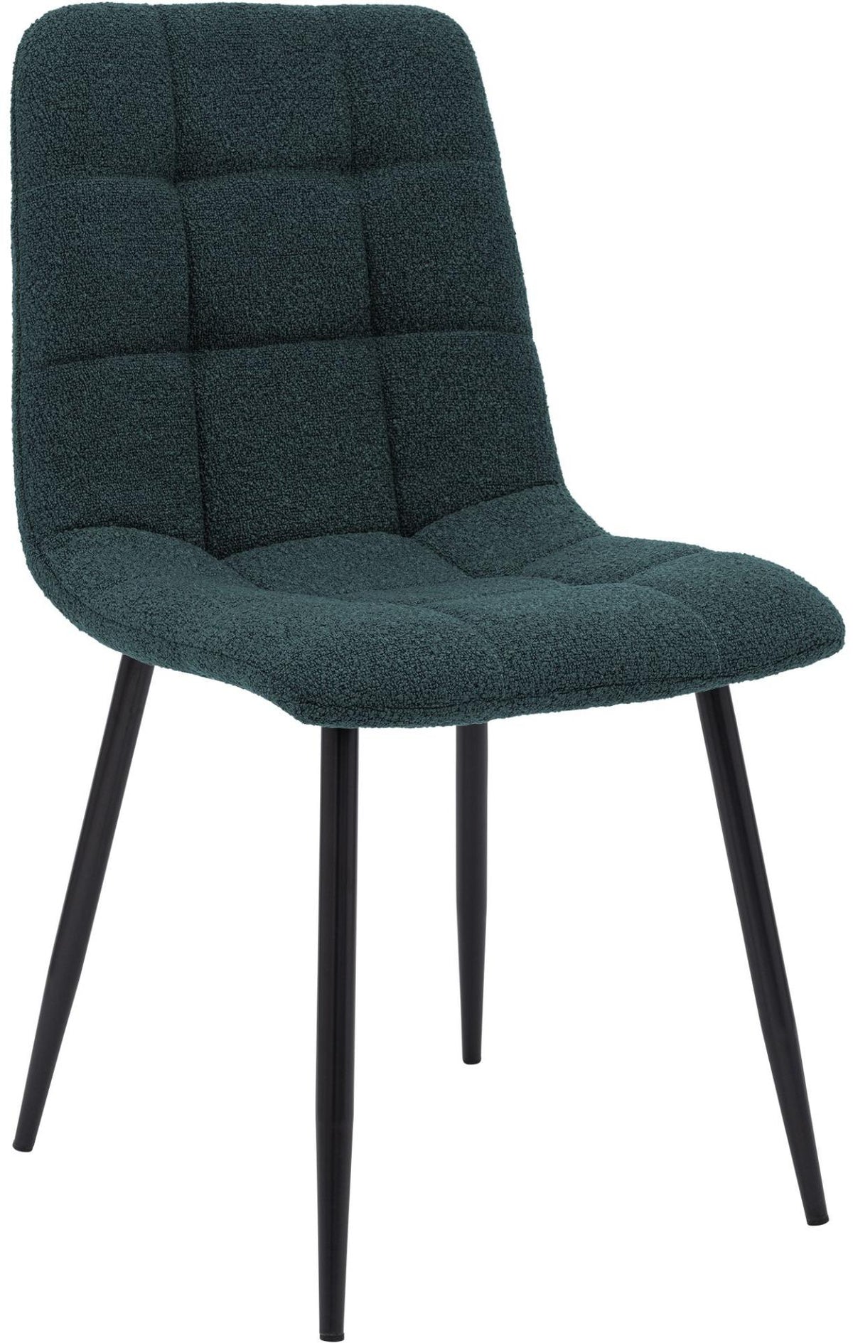 Eetkamerstoel Antibes Teddystof blauw blau