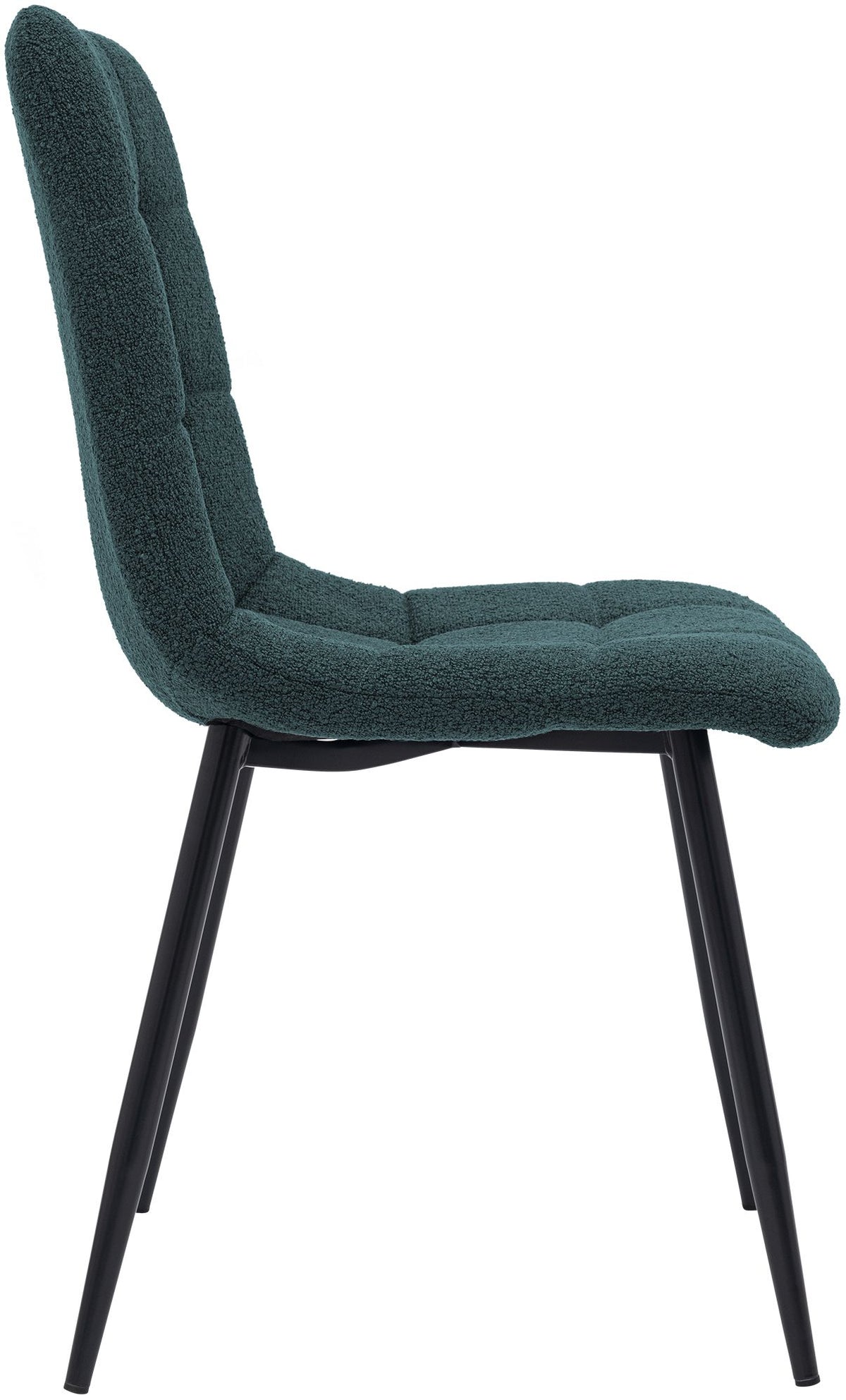 Eetkamerstoel Antibes Teddystof blauw blau