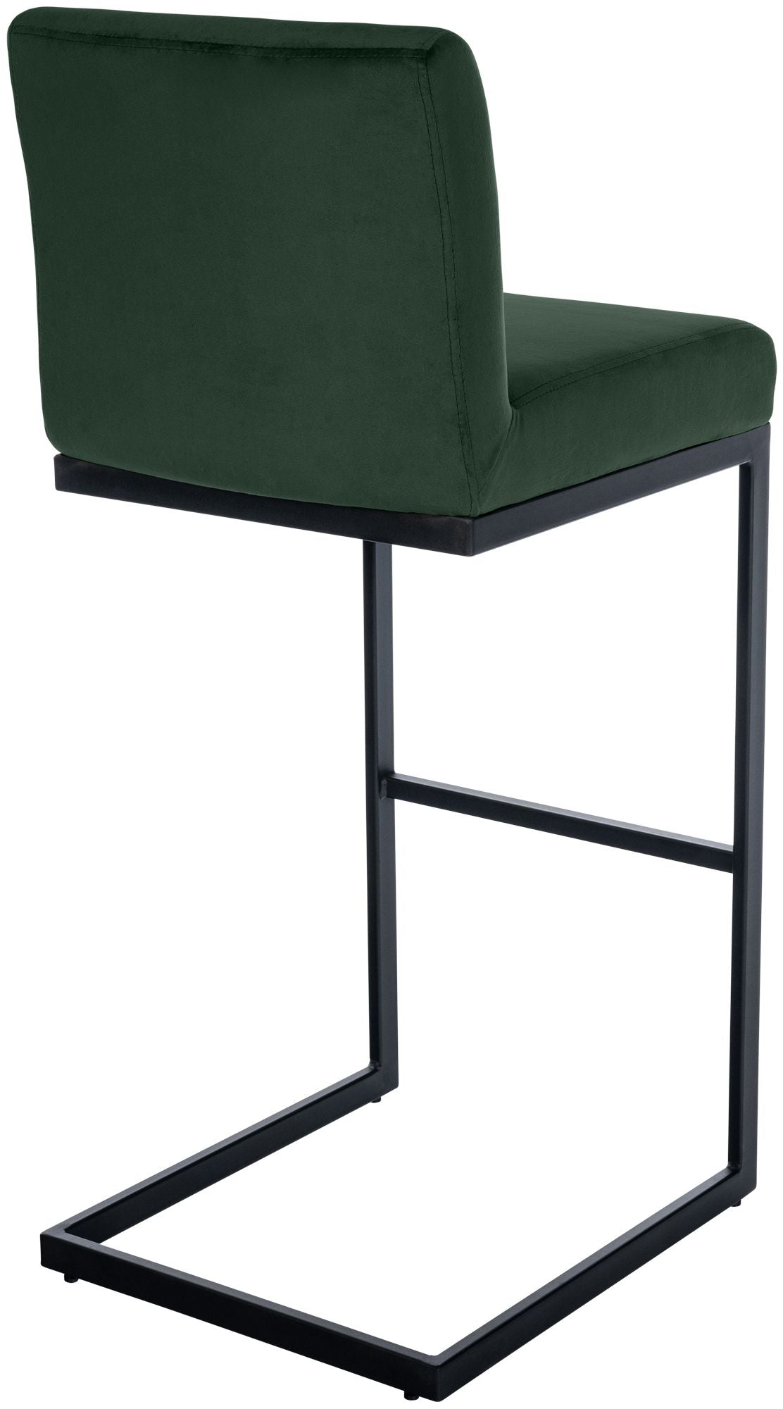 2er Set Barhocker Hopewell Samt B grün