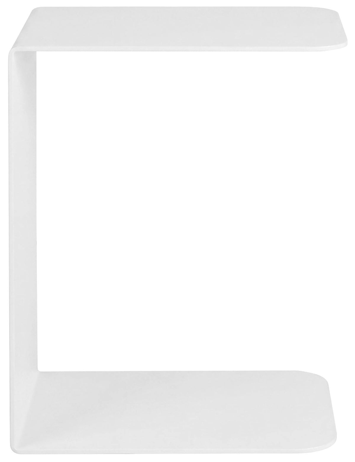 Bijzettafel Selby wit,48 cm weiß