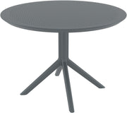 Tafel Sky 105 cm donkergrijs dunkelgrau