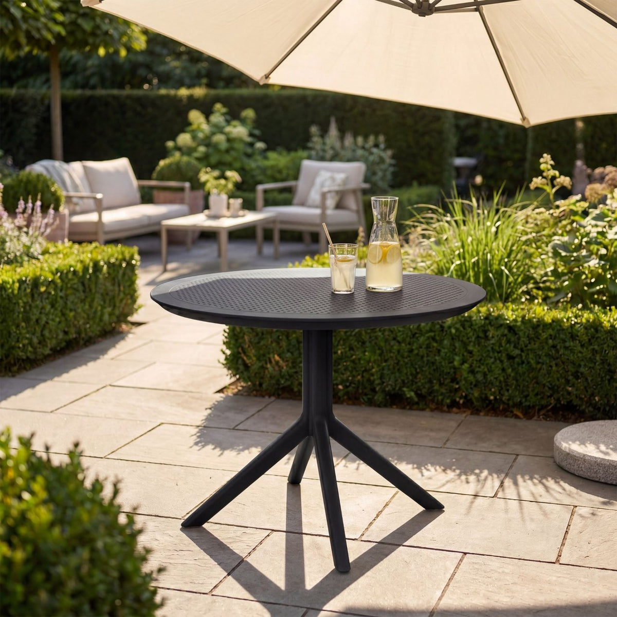 Tafel Sky 105 cm zwart schwarz