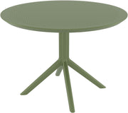 Tafel Sky 105 cm olijf oliv