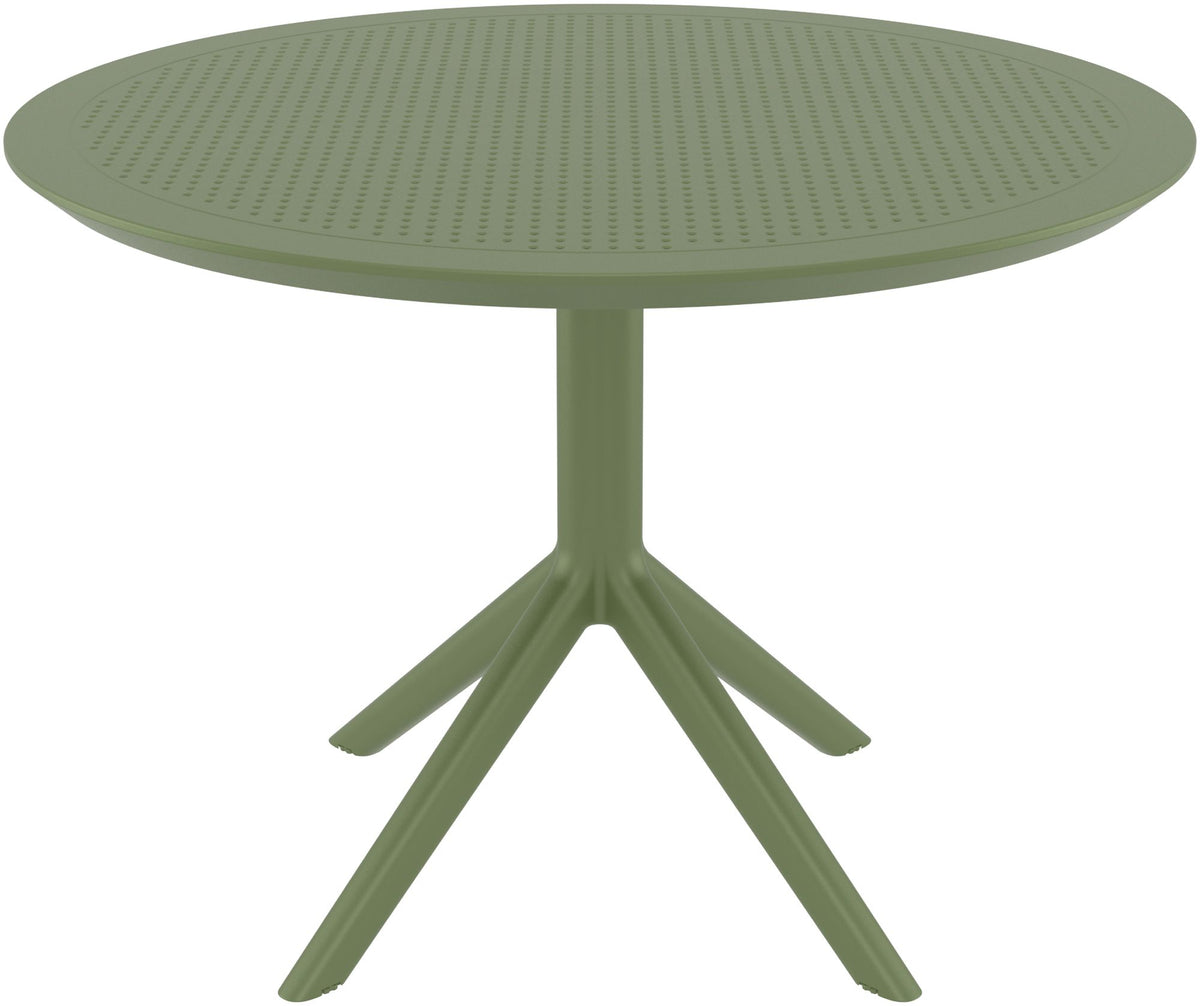 Tafel Sky 105 cm olijf oliv