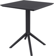 Klaptafel Sky zwart,vierkant schwarz