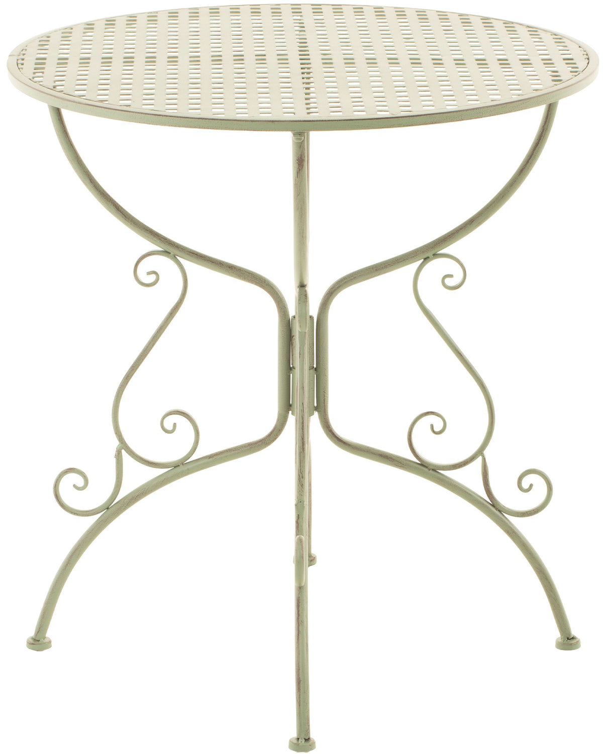 IJzeren tafel Amanda antiek/groen antik-grün