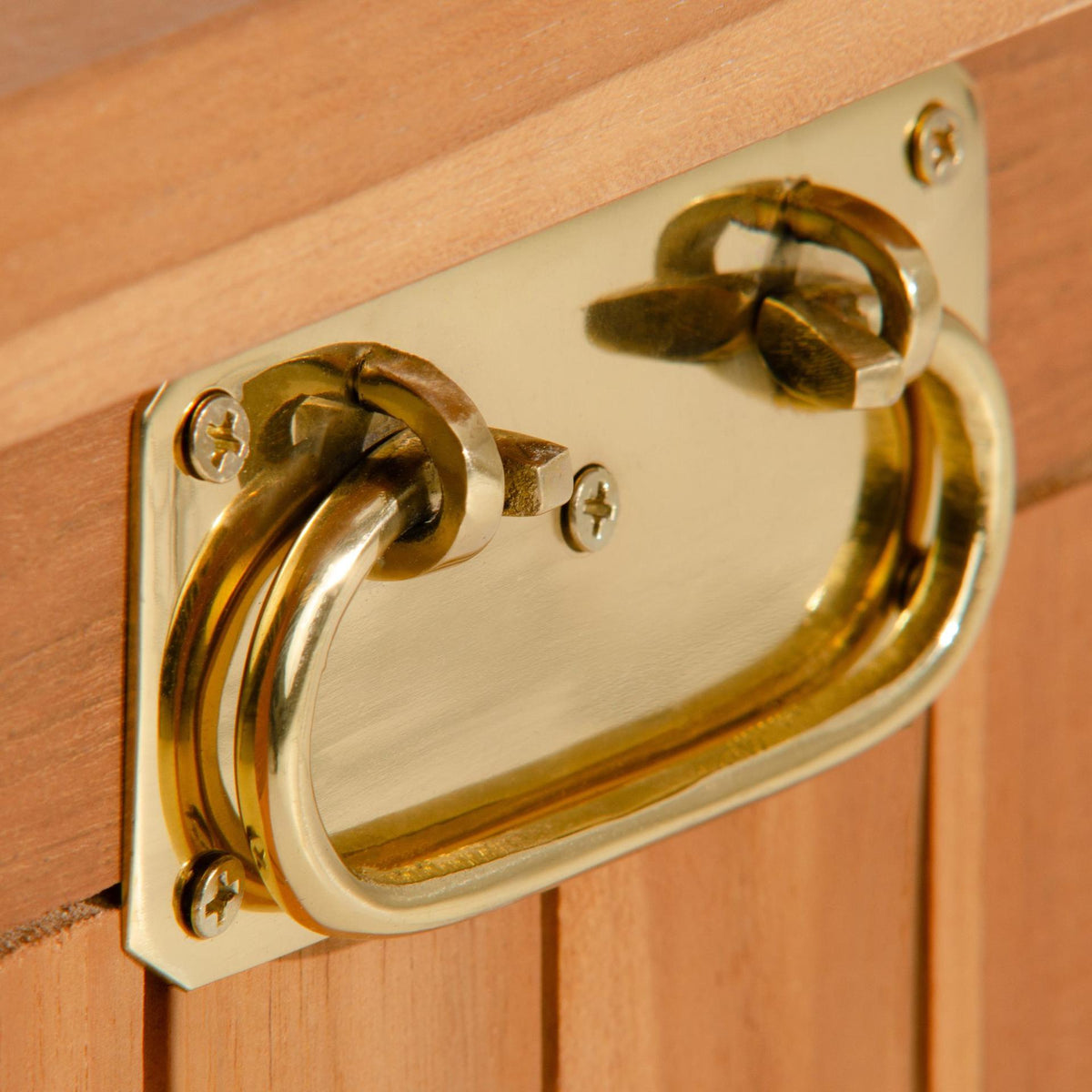 Teakhouten kussenbox Odessa teak,140 cm teak