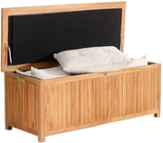 Teakhouten kussenbox Odessa teak,160 cm teak