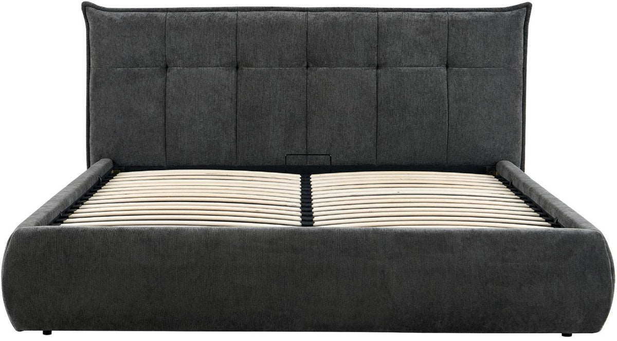 Bed Mirka 160 x 200 cm donkergrijs dunkelgrau