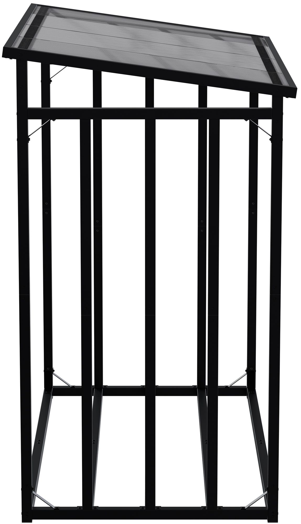 Houtrek Desmond 180 cm schwarz