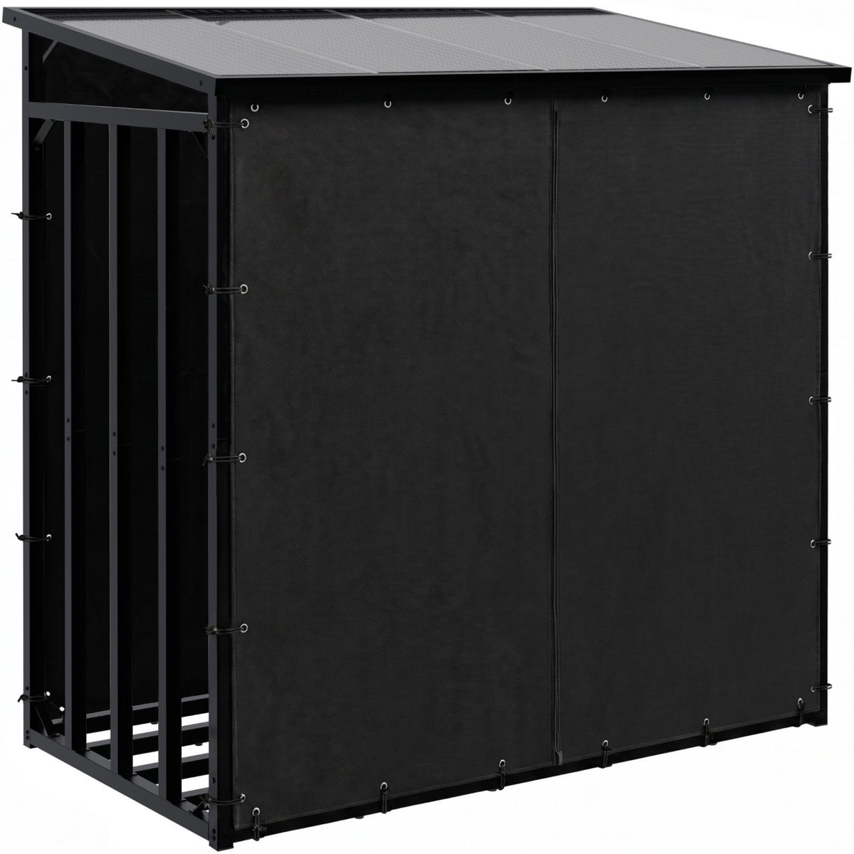 Houtrek Desmond 180 cm schwarz