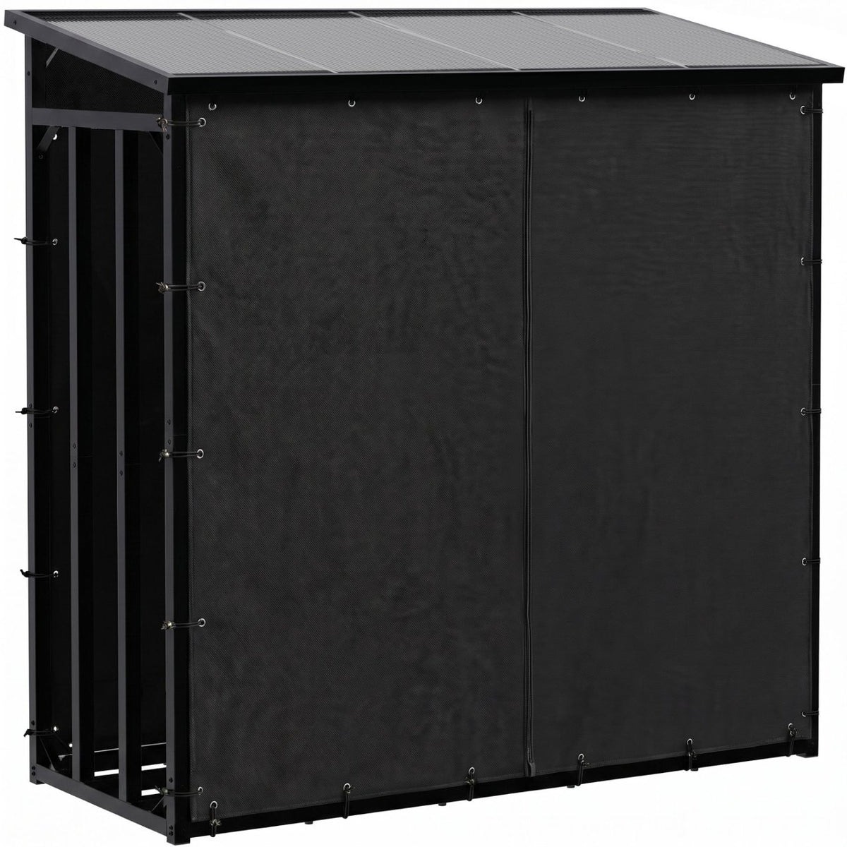 Houtrek Redford 180 cm schwarz