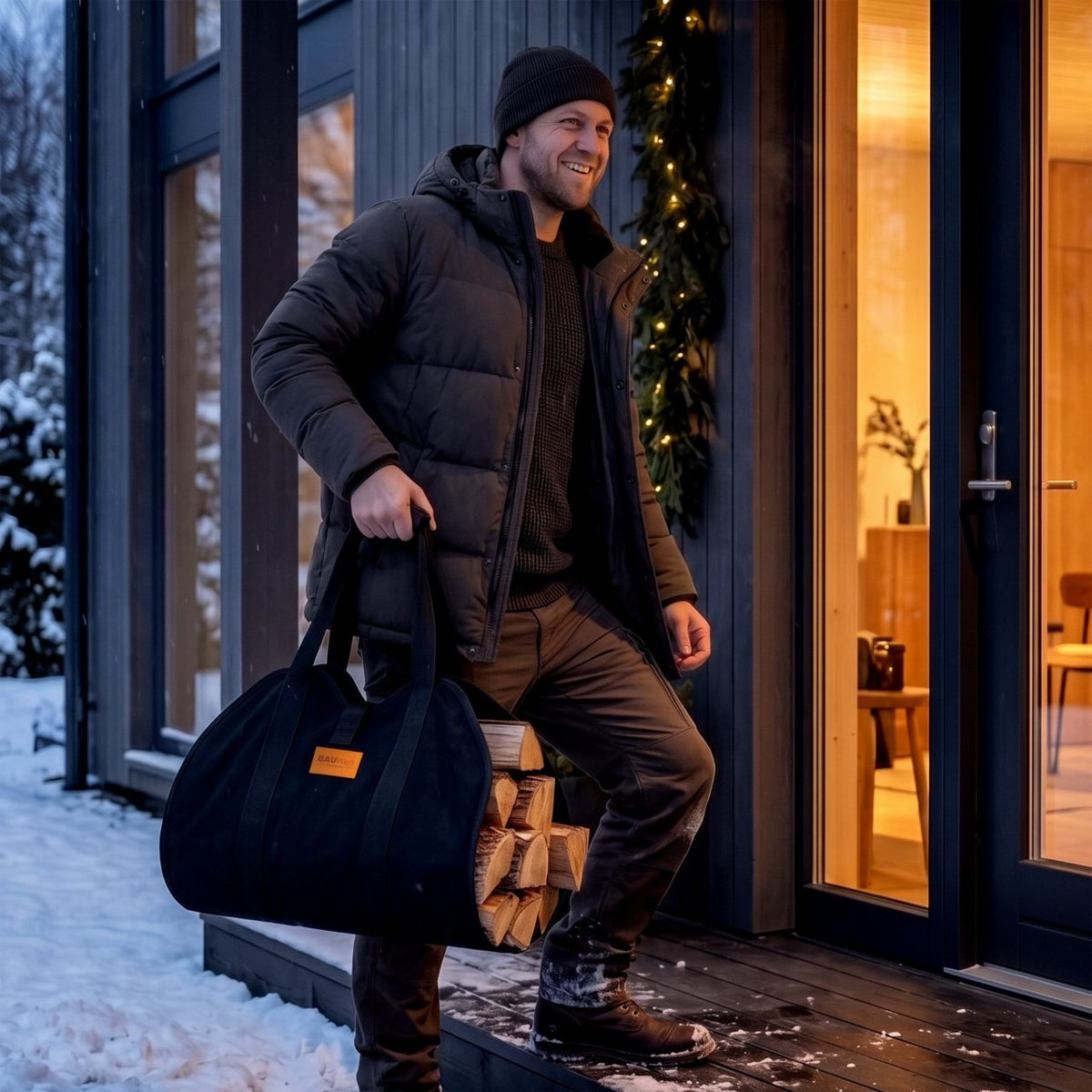 Brandhouttas Trondheim zwart schwarz