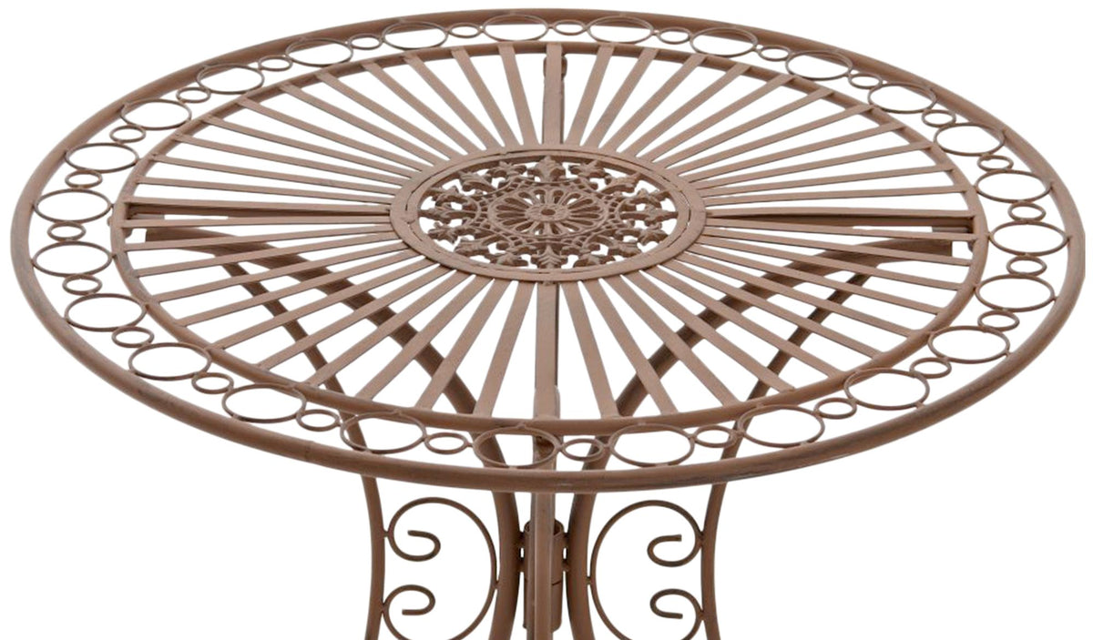 Tuintafel Hari antiek bruin antik braun