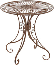 Tuintafel Hari antiek bruin antik braun
