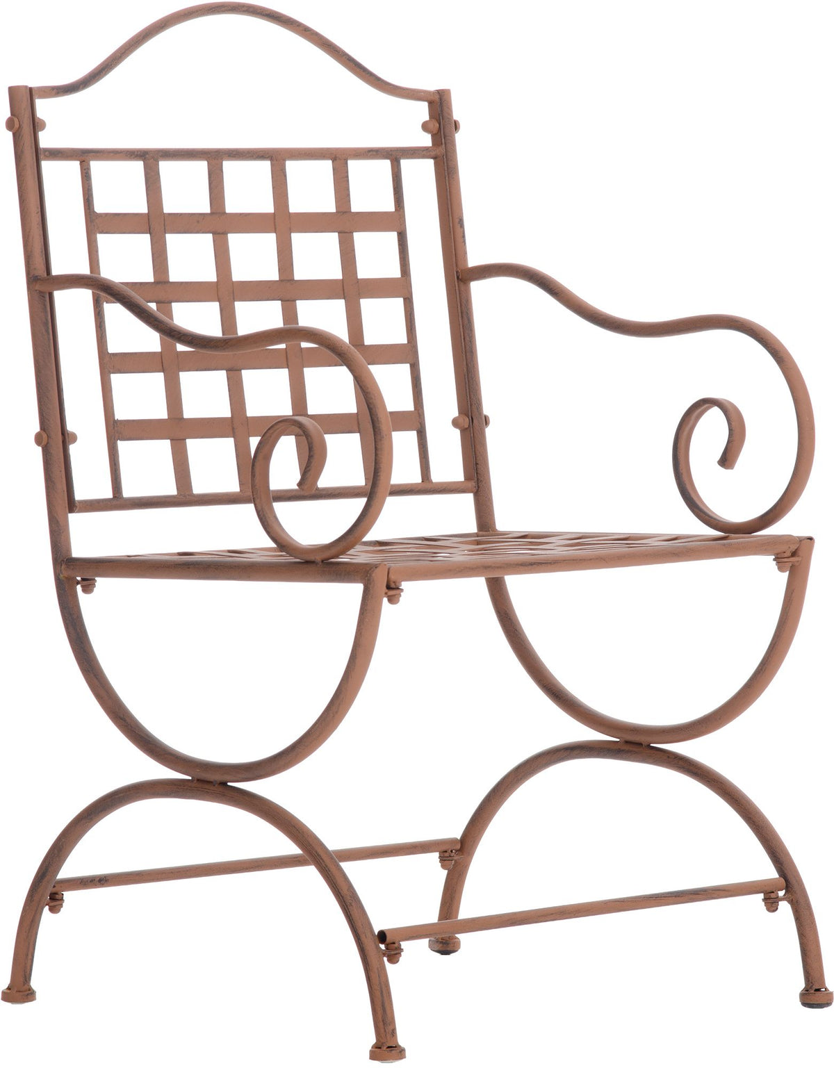 Tuinmeubelset Viro met 2 stoelen antiek bruin antik braun