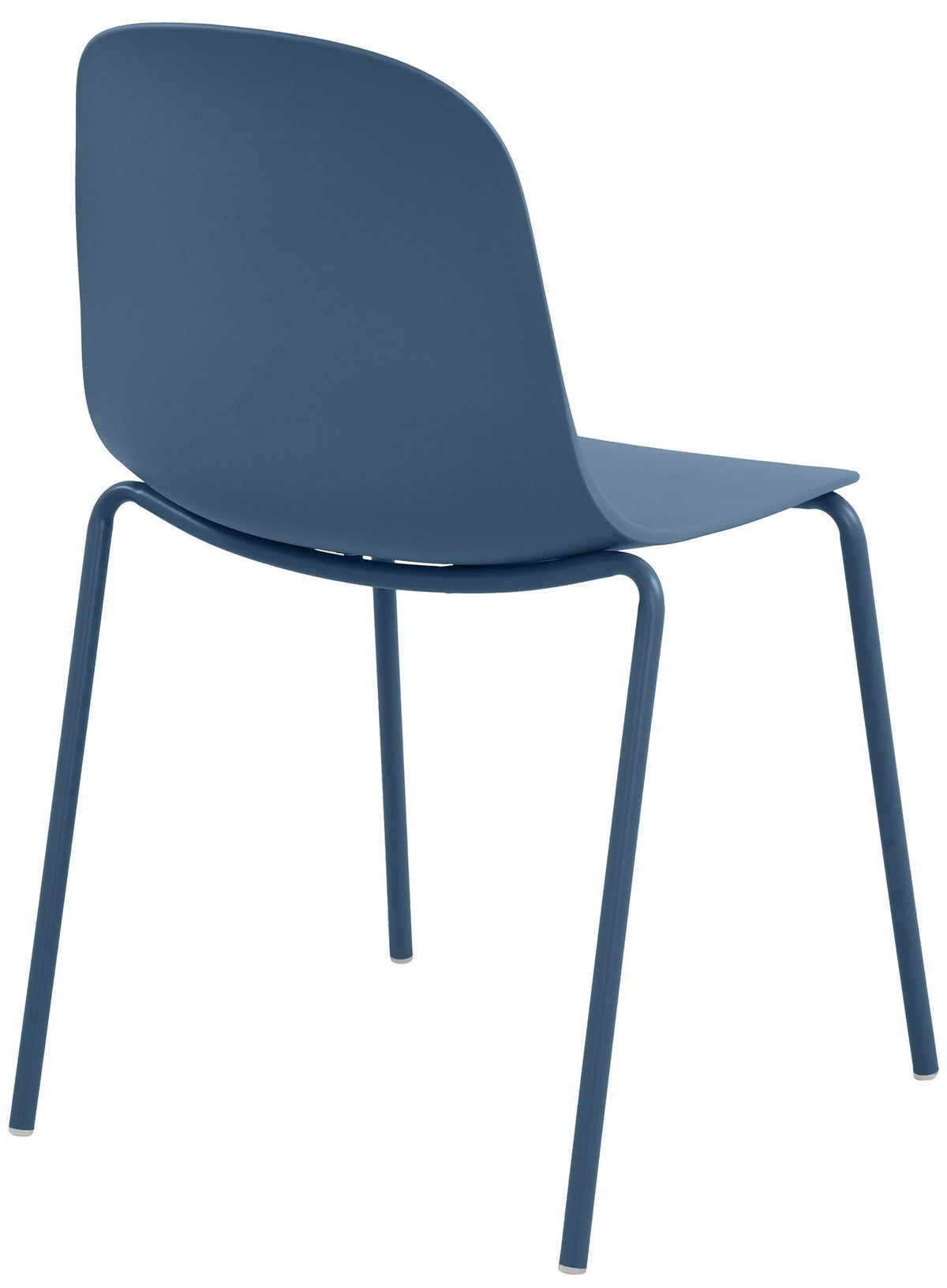 Set van 2 stapelstoelen Hardin blauw blau