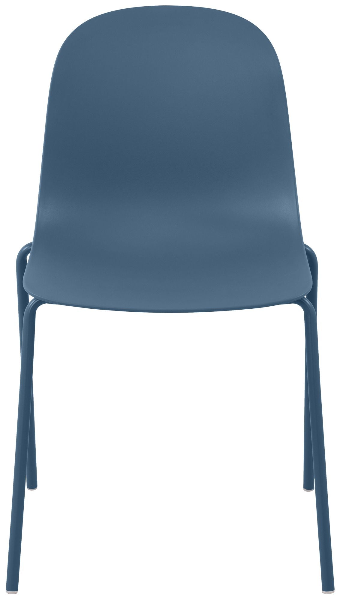 Set van 2 stapelstoelen Hardin blauw blau